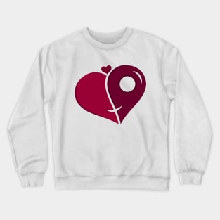 Set in my heart, it's your sweety home Crewneck Sweatshirt